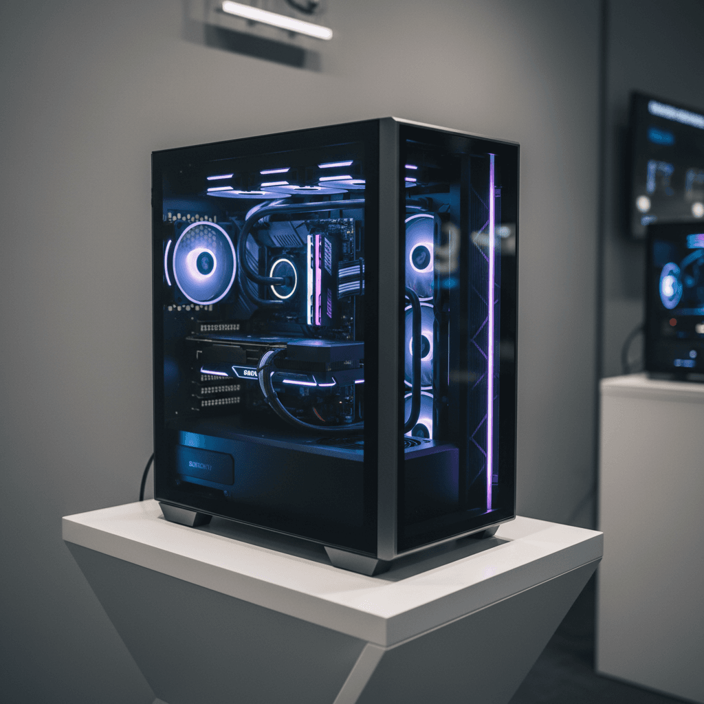 Custom-built workstation